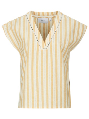 μπλούζα vila viseldia v-neck s/s top
