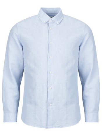 πουκάμισο με μακριά μανίκια selected slhslimclay linenblend