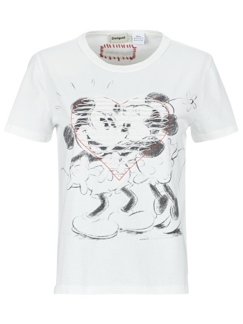 t-shirt με κοντά μανίκια desigual core mickey