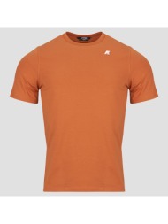 t-shirt με κοντά μανίκια k-way adame light stretch jersey