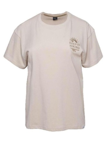 t-shirt με κοντά μανίκια hi-tec t-shirt coupe ample beige |