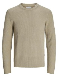 πουλόβερ jack & jones pull jack jones col roulé gris |