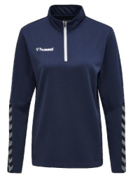 φούτερ hummel sweatshirt hmlauthentic half zip pour femme |