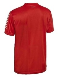 t-shirt με κοντά μανίκια select t-shirt pisa à col en v rouge |