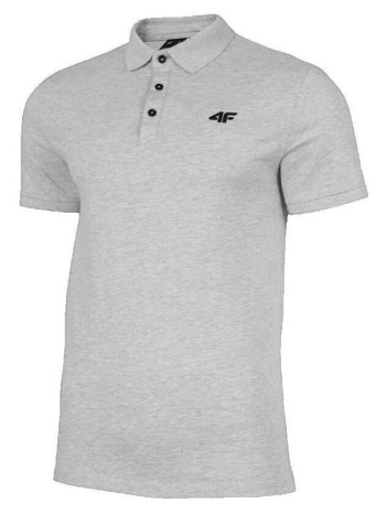 πόλο με κοντά μανίκια 4f polo manches courtes gris pour