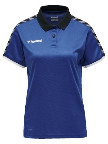 πόλο με κοντά μανίκια hummel polo femme authentic