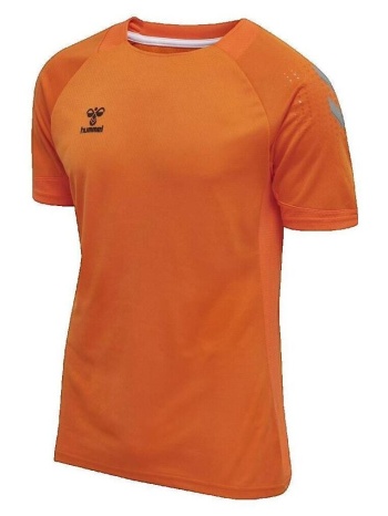 t-shirt με κοντά μανίκια hummel t-shirt hmllead s/s poly