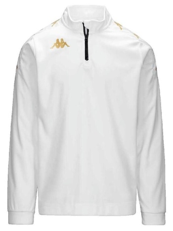 αθλητικό t-shirt kappa sweatshirt gassolo slim col demi-zip