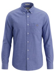 πουκάμισο με μακριά μανίκια gant reg classic poplin shirt 2601.3000100 |