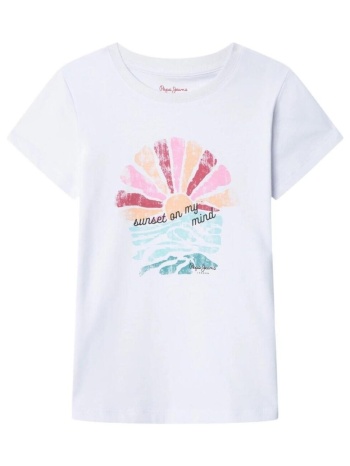 t-shirt με κοντά μανίκια pepe jeans pg5000041 800 |