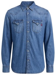 πουκάμισο με μακριά μανίκια replay regular m4023t.000.26c 10b |