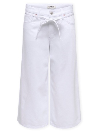 ίσια παντελόνια only gianna jeans - white denim |