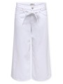 ίσια παντελόνια only gianna jeans - white denim |