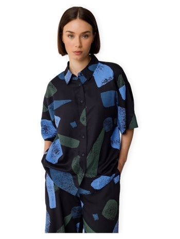 πουκάμισο με κοντά μανίκια skfk eukene shirt - cell |