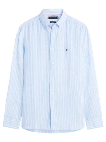 πουκάμισο με μακριά μανίκια tommy hilfiger camisas hombre σε προσφορά