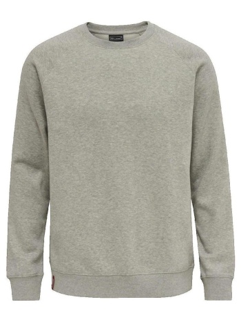 φούτερ hummel sweat-shirt classique gris chiné |