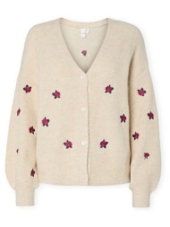 ζακέτα y.a.s yas noos fleur cardigan - birch/bouquet |