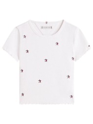 t-shirt με κοντά μανίκια tommy hilfiger kg0kg09313 ybr |