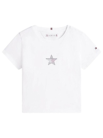 t-shirt με κοντά μανίκια tommy hilfiger kg0kg09097 ybr |