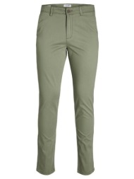 παντελόνια chino/carrot jack & jones 12150148 green |