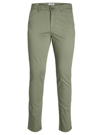παντελόνια chino/carrot jack & jones 12150148 green | σε προσφορά