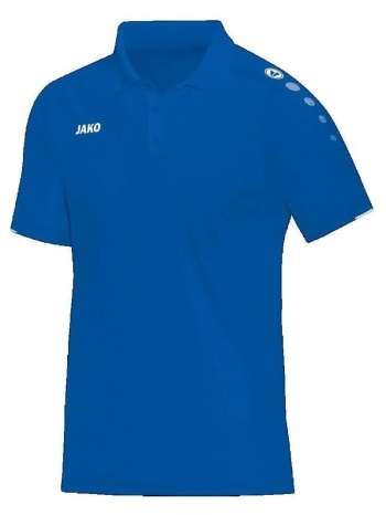 πόλο με κοντά μανίκια jako polo classico bleu manches