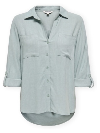 πουκάμισα only noos yasmin-siesta shirt - abyss |