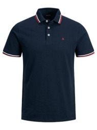 πόλο με κοντά μανίκια jack & jones 12136668 navy blazer |
