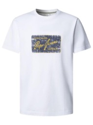 t-shirt με κοντά μανίκια pepe jeans pm5010317 800 |