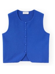 ζακέτα compania fantastica compañia fantástica top 10216 - blue |