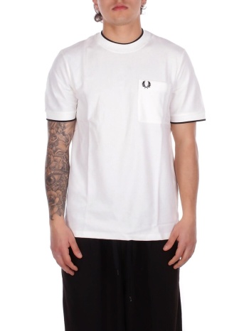 t-shirt με κοντά μανίκια fred perry m2395 | σε προσφορά