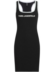κοντά φορέματα karl lagerfeld essential logo beach b2w46087 |
