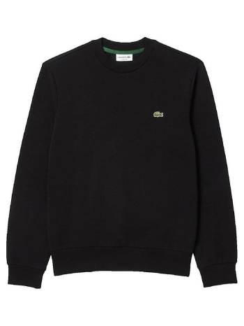 φούτερ lacoste sweatshirt col rond noir |