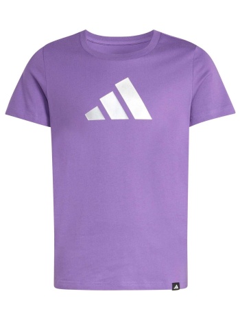 t-shirt με κοντά μανίκια adidas jg glam t |