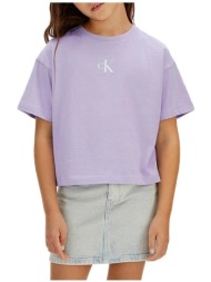 t-shirt με κοντά μανίκια calvin klein jeans lvcksja16gvk7 |