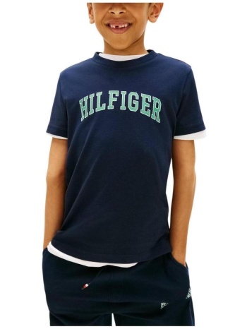 t-shirt με κοντά μανίκια tommy hilfiger kb0kb10420 c1g |