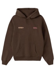 t-shirt με κουκούλα superb 1982 so-2302-br |