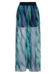 παντελόνια eax high waist wide leg pants women |