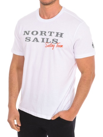 t-shirt με κοντά μανίκια north sails 9024030-101 |