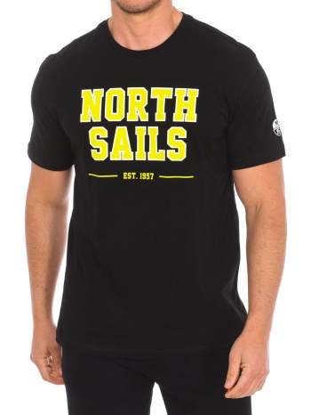t-shirt με κοντά μανίκια north sails 9024060-999 |
