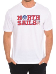 t-shirt με κοντά μανίκια north sails 9024110-101 |