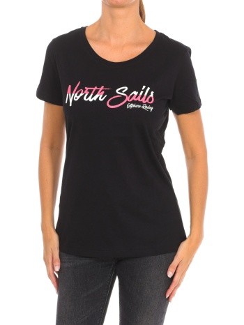 t-shirt με κοντά μανίκια north sails 9024310-999 |