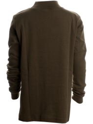 μπλουζάκια με μακριά μανίκια le petit garçon lpg700-marron |