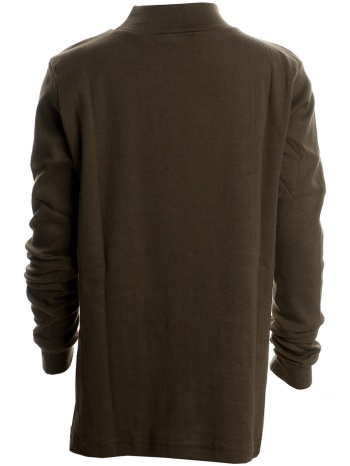 μπλουζάκια με μακριά μανίκια le petit garçon lpg700-marron |