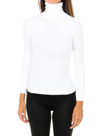 μπλουζάκια με μακριά μανίκια intimidea 210277-bianco |