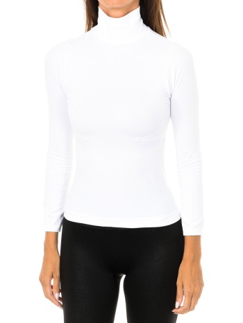 μπλουζάκια με μακριά μανίκια intimidea 210396-bianco |