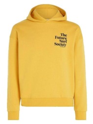 t-shirt με κουκούλα o`neill sweat-shirt o`neill future surf society à capuche jaune |