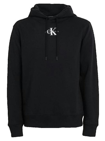 t-shirt με κουκούλα calvin klein jeans institutional |