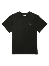 t-shirt με κοντά μανίκια fila t-shirt lignano noir |