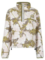 fleece columbia helvetia ii printed cropped half snap fleece